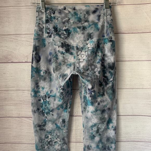 Lululemon Unlimit High Rise Leggings Kaleidofloral Multi Nulu 25" Size 6 - Picture 5 of 15